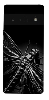 Чехол на Google Pixel 6 Pro Black dragonfly фото 1 из 1