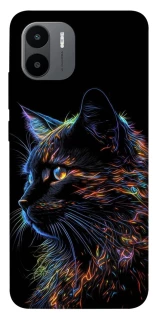 Чохол на Xiaomi Redmi A1 / A2 Чорний кіт фото 1 з 1