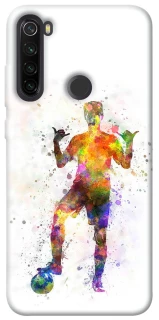Чохол на Xiaomi Redmi Note 8T Football Player v3 фото 1 з 1