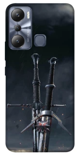 Чехол на Infinix Hot 20i Мечи Ведьмака фото 1 из 1
