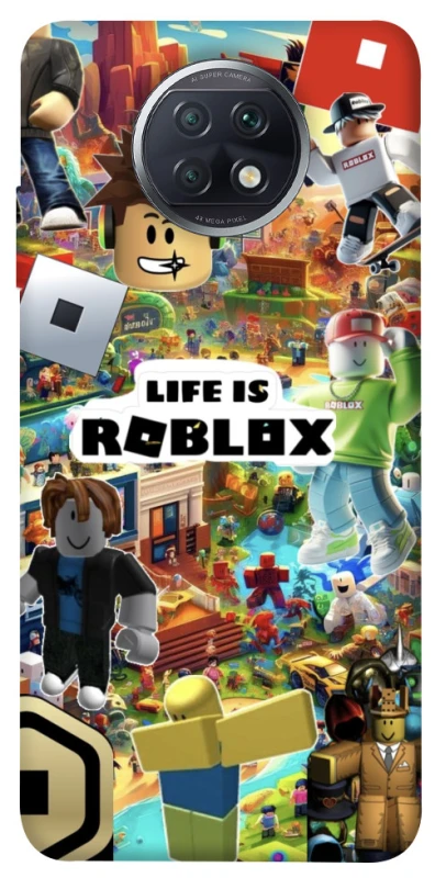 Чохол на Xiaomi Redmi Note 9 5G / Note 9T Life is Roblox фото 1 з 1