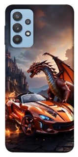 Чохол на Samsung Galaxy M32 Сar and dragon фото 1 з 1