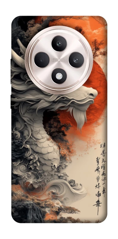 Чохол на Oppo Reno 12 F 4G/5G white dragon фото 1 з 1