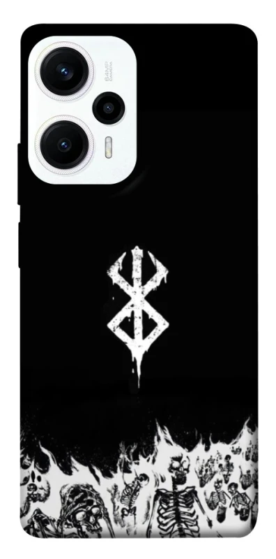 Чохол на Xiaomi Poco F5 / Note 12 Turbo Berserk skeletons фото 1 з 1