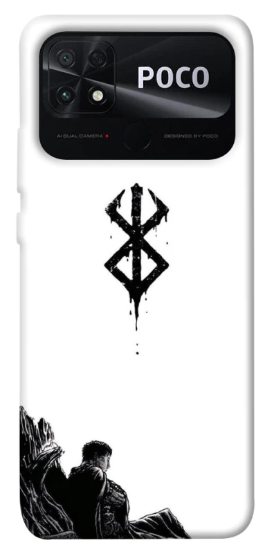 Чохол на Xiaomi Poco C40 berserk white фото 1 з 1