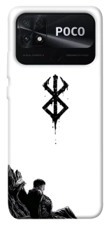 Чохол на Xiaomi Poco C40 berserk white фото 1 з 1
