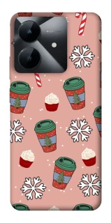 Чехол на Realme Note 60x Новогодний v38 фото 1 из 1