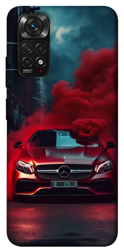 Чохол на Xiaomi Redmi Note 11 (Global) / Note 11S Mercedes in smoke фото 1 з 1