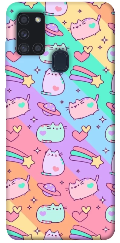 Чохол на Samsung Galaxy A21s Cat Cute фото 1 з 1