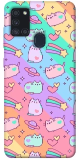 Чохол на Samsung Galaxy A21s Cat Cute фото 1 з 1