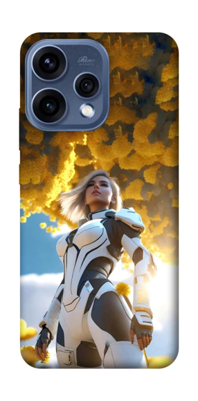Чехол на Oppo Reno 15 Cyber space girl ver.3 фото 1 из 2