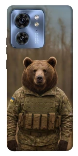 Чехол на Motorola Edge 40 Медведь защитник фото 1 из 1