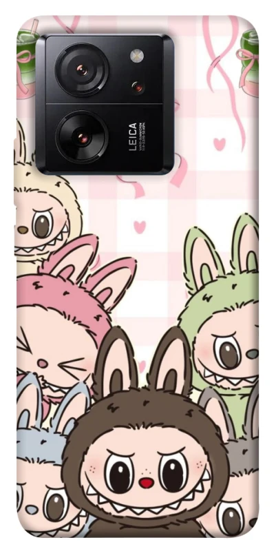 Чохол на Xiaomi 13T Pro All Labubu 2 фото 1 з 1