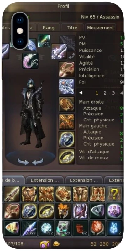 Чехол на Apple iPhone X (5.8") Character Menu ver.1 фото 1 из 1