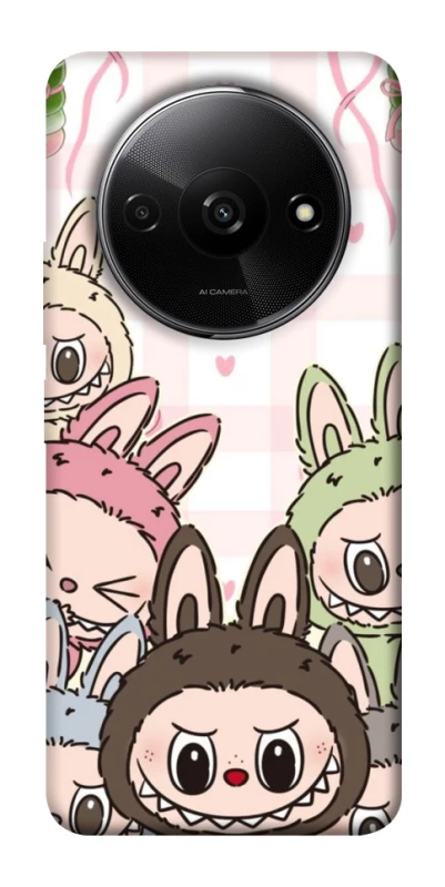 Чехол на Xiaomi Redmi A3 All Labubu 2 фото 1 из 1