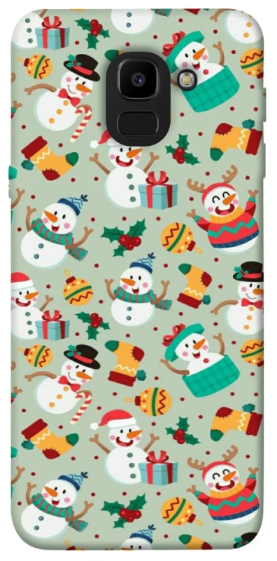 Чохол на Samsung J600F Galaxy J6 (2018) Новорічний v2 фото 1 з 1