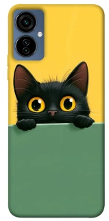 Чехол на TECNO Camon 19 Neo Black cat v2 фото 1 из 1
