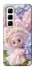 Чохол на Infinix Hot 50 Pro Labubu & Flowers ver.1 фото 1 з 1