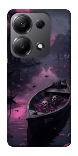 Чехол на Xiaomi Redmi Note 13 Pro 5G Boat and flamingo фото 1 из 1