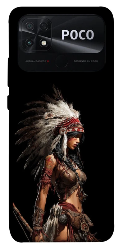 Чохол на Xiaomi Poco C40 Goddess of war ver.2 фото 1 з 1