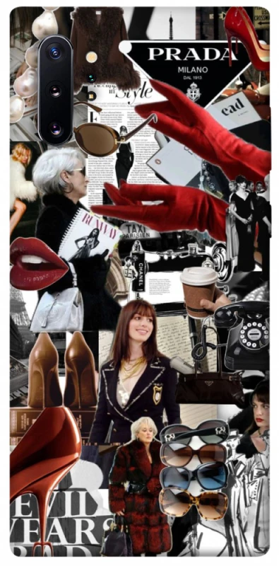 Чехол на Samsung Galaxy Note 10 Plus Fashion collage ver.13 фото 1 из 1