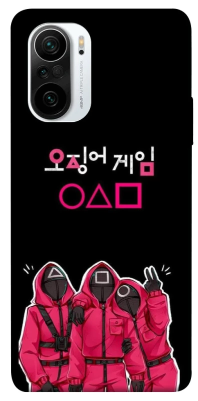 Чохол на Xiaomi Redmi K40 / K40 Pro / K40 Pro+ / Poco F3 squid game v5 фото 1 з 1