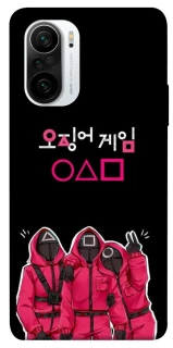 Чохол на Xiaomi Redmi K40 / K40 Pro / K40 Pro+ / Poco F3 squid game v5 фото 1 з 1