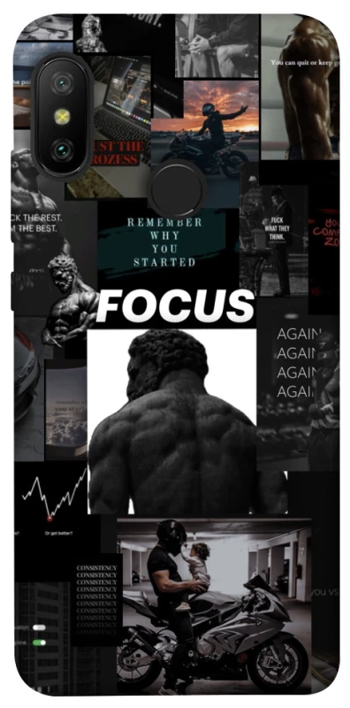 Чохол на Xiaomi Mi A2 Lite / Xiaomi Redmi 6 Pro Focus фото 1 з 1