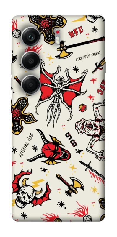 Чохол на Tecno Camon 40 Stranger Things ver.2 фото 1 з 1