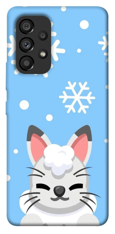 Чохол на Samsung Galaxy A53 5G Adopt Me Snow Kitty Smile фото 1 з 1