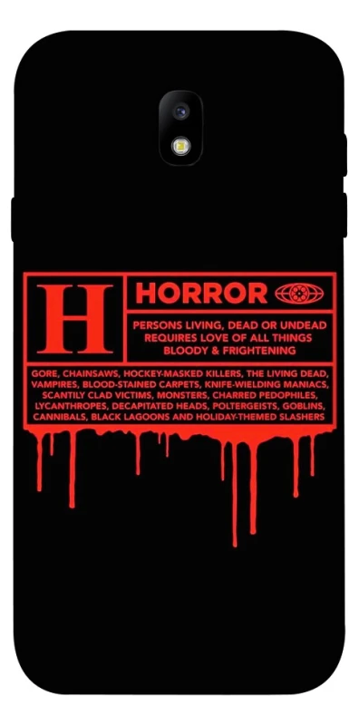 Чохол на Samsung J730 Galaxy J7 (2017) Horror Halloween фото 1 з 1