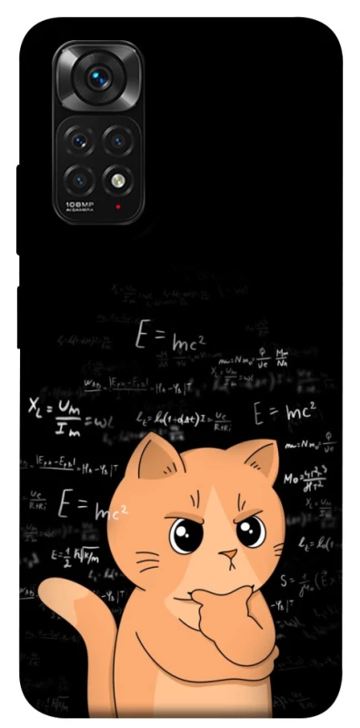 Чохол на Xiaomi Redmi Note 11 (Global) / Note 11S Smart cat фото 1 з 1