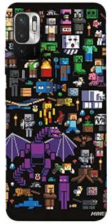 Чохол на Xiaomi Poco M3 Pro 4G / 5G Minecraft v5 фото 1 з 1