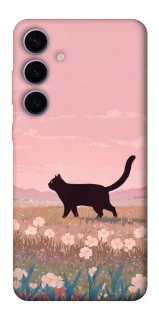 Чохол на Samsung Galaxy S25+ cat on a field фото 1 з 1