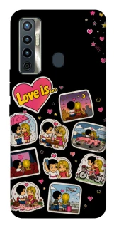 Чохол на TECNO Camon 17 Love is ver.3 фото 1 з 1
