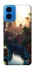 Чохол на Motorola Moto G45 Minecraft sunset фото 1 з 1