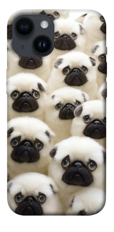 Чохол на Apple iPhone 14 (6.1") Doggy Pug Love фото 1 з 1