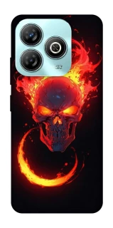 Чохол на ZTE Blade A75 4G Blood Skull фото 1 з 1