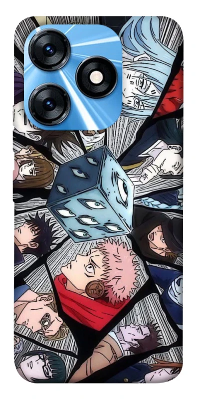 Чохол на TECNO Spark 10 jujutsu kaisen v4 фото 1 з 1