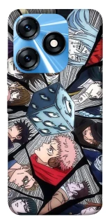 Чехол на TECNO Spark 10 jujutsu kaisen v4 фото 1 из 1