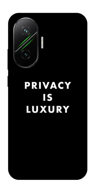 Чохол на Xiaomi Poco F7 Privacy is luxury фото 1 з 1