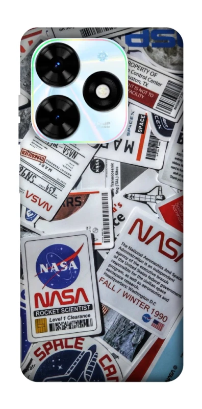 Чехол на TECNO Spark Go 2024 NASA ver.4 фото 1 из 1