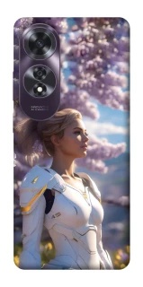 Чохол на Oppo A60 Cyber space girl ver.1 фото 1 з 1