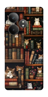 Чохол на Realme GT Neo 6 Cats & Books фото 1 з 1