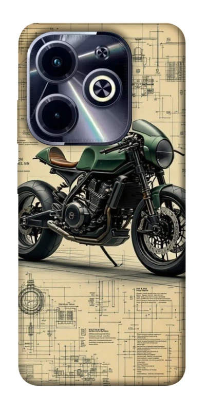 Чохол на Infinix Hot 40i Bike model фото 1 з 1