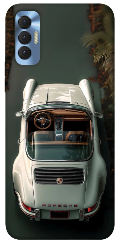 Чехол на TECNO Spark 8P White porsche фото 1 из 1