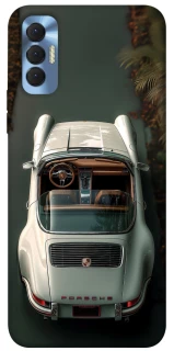 Чехол на TECNO Spark 8P White porsche фото 1 из 1