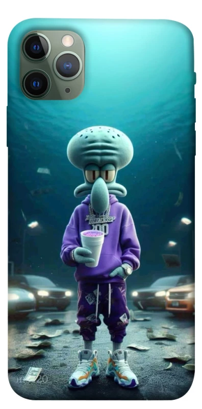 Чохол на Apple iPhone 11 Pro Max (6.5") Сквідвард фото 1 з 1