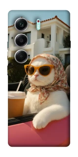 Чехол на Tecno Camon 40 Pro 5G Stylish Cat Cruise фото 1 Чехол на Tecno Camon 40 Pro 5G Stylish Cat Cruise фото 1 из 1