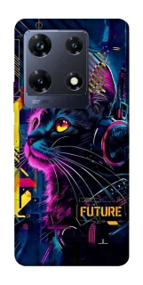Чохол на Infinix Note 30 Pro Cyber Cat v2 фото 1 з 1